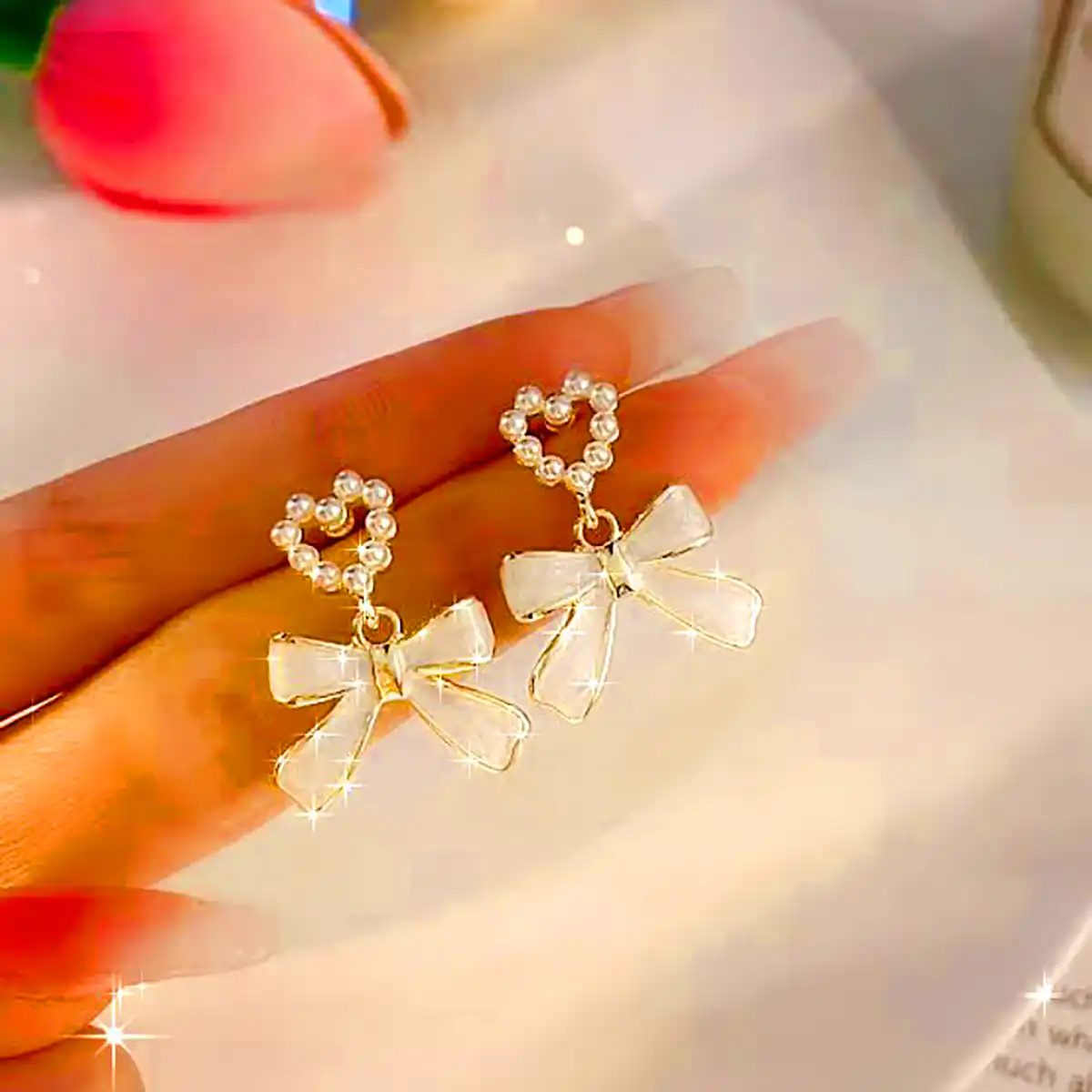 گوشواره طلا لاکچری