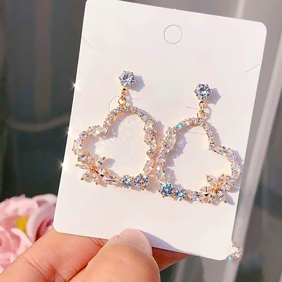 گوشواره طلا لاکچری
