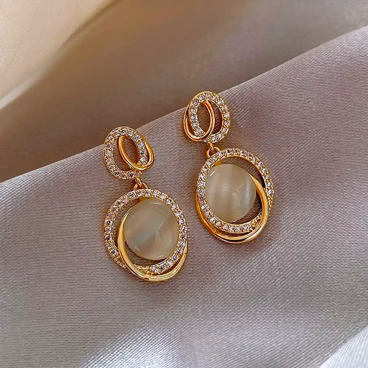 گوشواره طلا زیبا و جذاب