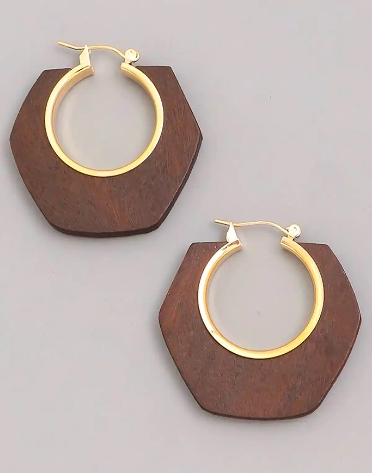 گوشواره چوبی مدرن