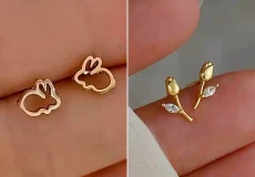 گوشواره ریز طلا زیبا