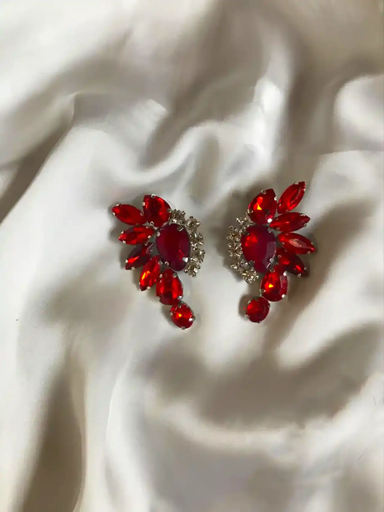 گوشواره مجلسی کریستالی زیبا + باکلاس ترین و خاص ترین گوشواره مجلسی کریستالی