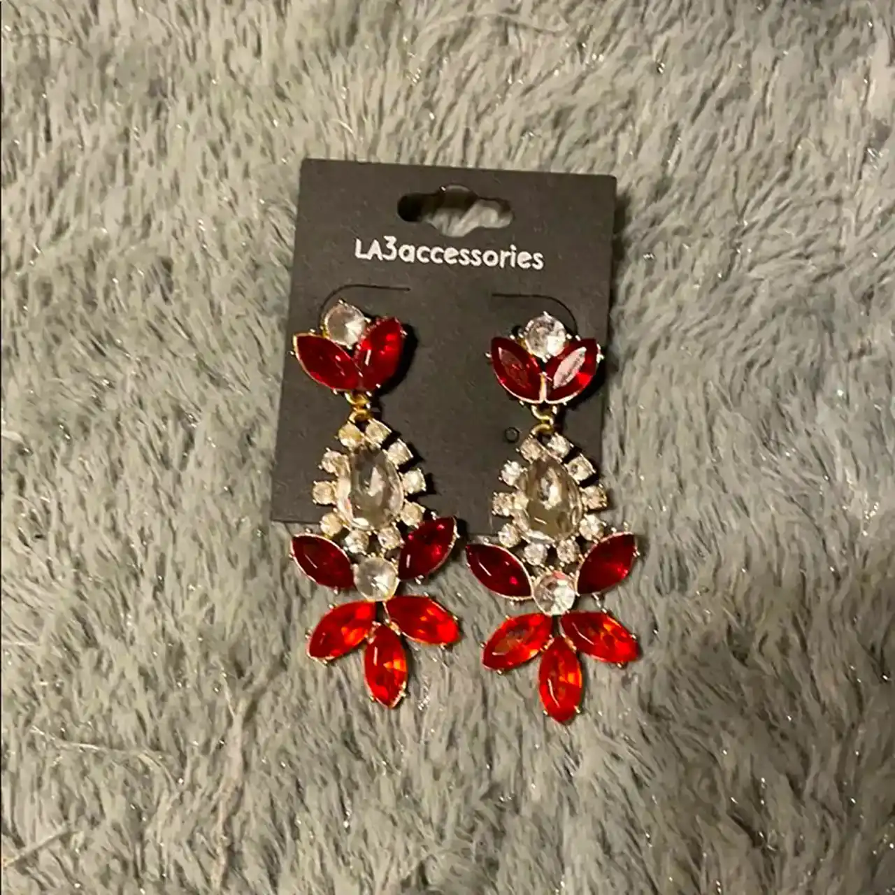 گوشواره مجلسی کریستالی زیبا + باکلاس ترین و خاص ترین گوشواره مجلسی کریستالی