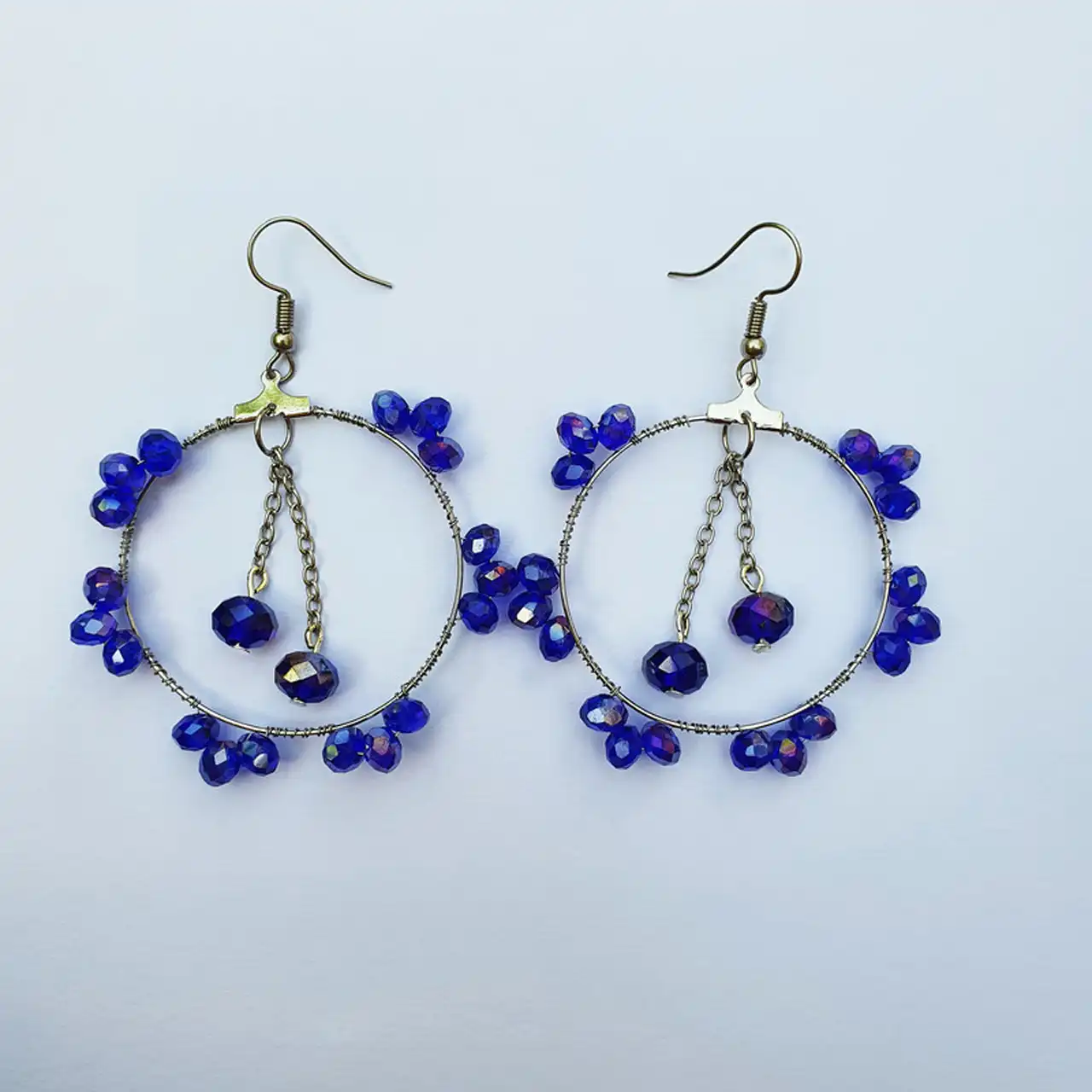 گوشواره مجلسی کریستالی زیبا + باکلاس ترین و خاص ترین گوشواره مجلسی کریستالی