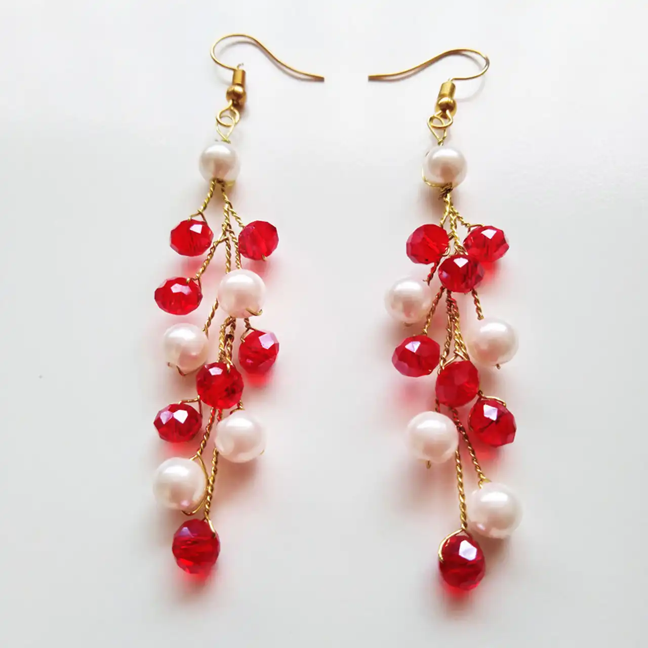 گوشواره مجلسی کریستالی زیبا + باکلاس ترین و خاص ترین گوشواره مجلسی کریستالی