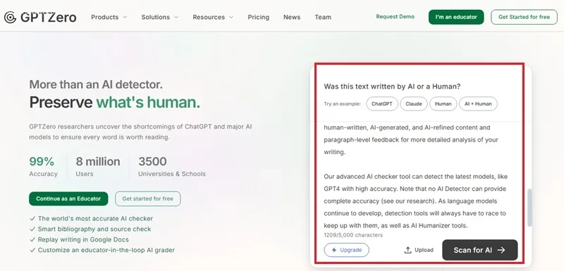 تشخیص متن با هوش مصنوعی