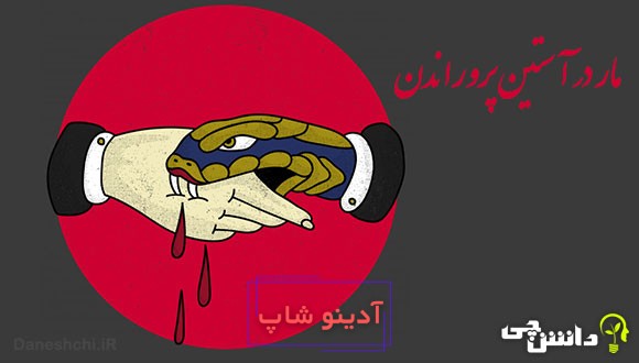 معنی ضرب المثل مار در آستین پروراندن