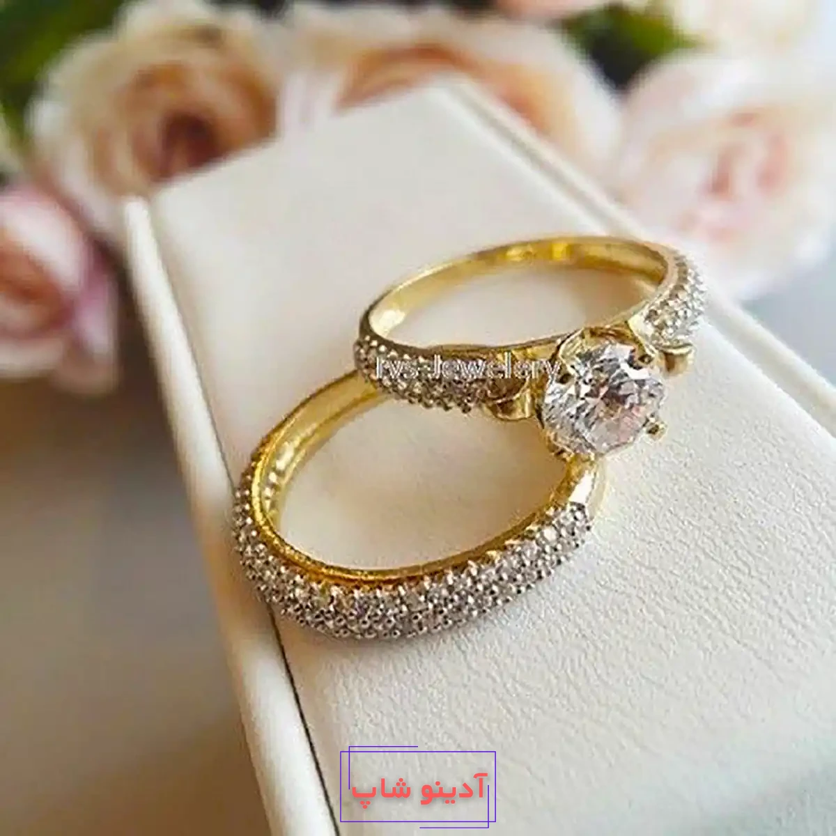 حلقه ست ازدواج طلا