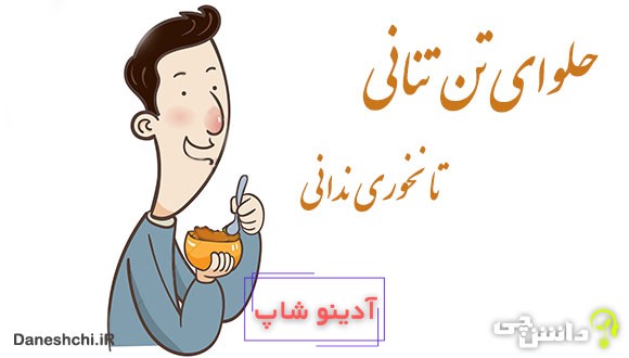 معنی ضرب المثل حلوای تن تنانی تا نخوری ندانی