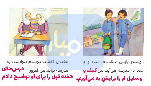 جواب بررسی کنید صفحه ۹۹ هدیه چهارم