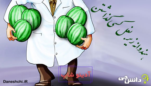 هندوانه زیر بغل کسی گذاشتن