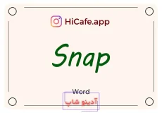 Meaning and usage of snap word