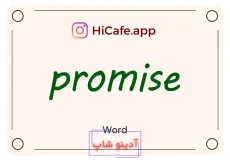 Meaning and usage of promise word