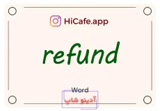 Meaning and usage of refund word