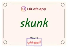 Meaning and usage of skunk word