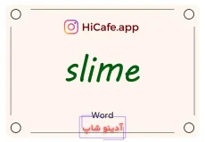 Meaning and usage of slime word