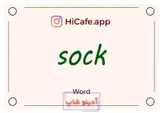 Meaning and usage of sock word