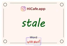 Meaning and usage of stale word