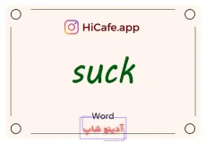 Meaning and usage of suck word