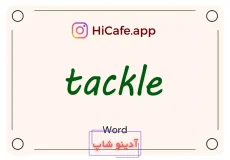 Meaning and usage of tackle word
