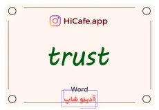 Meaning and usage of trust word