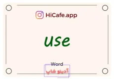 Meaning and usage of use word