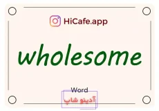 Meaning and usage of wholesome word