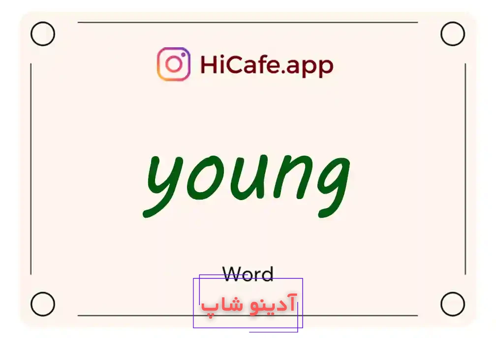 Meaning and usage of young word