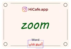 Meaning and usage of zoom word