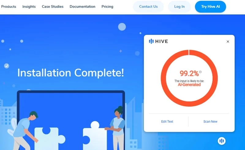 تشخیص متن نوشته شده توسط هوش مصنوعی