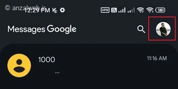 برنامه Messages