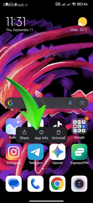 مراحل حل مشکل جمینای در ایران 