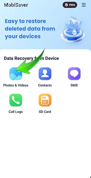 مراحل ریکاوری عکس‌ها در سامسونگ