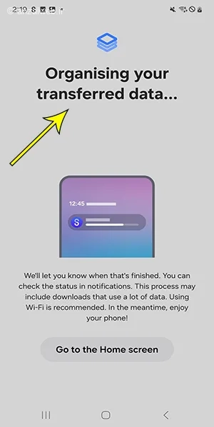 انتقال اطلاعات بین دو گوشی سامسونگ جدید