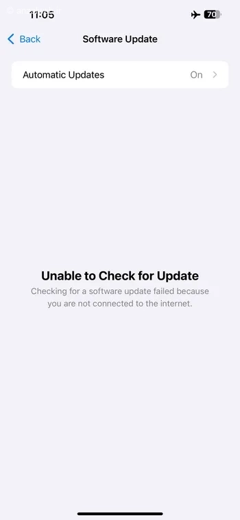 بخش Automatic Updates