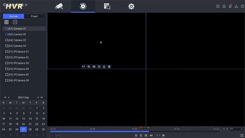 دیدن فیلم دوربین مداربسته با سرعت بالا