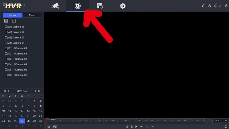 دیدن فیلم دوربین مداربسته بدون تاخیر
