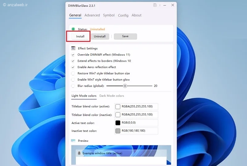 تغییر تم لپ تاپ ویندوز 11