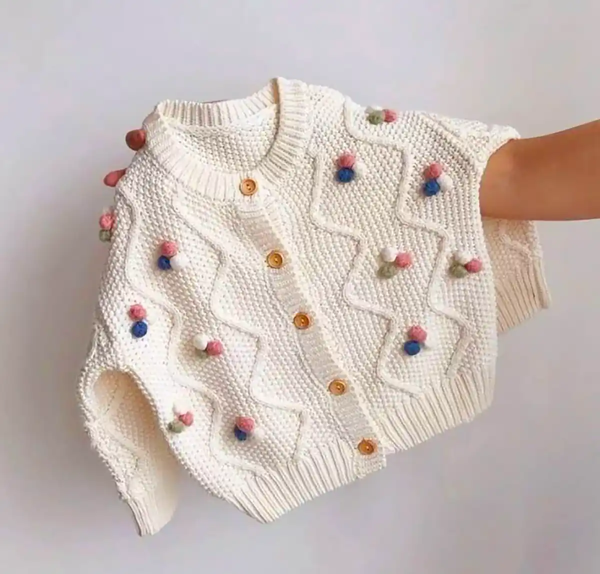 ژاکت بافت بچه گانه