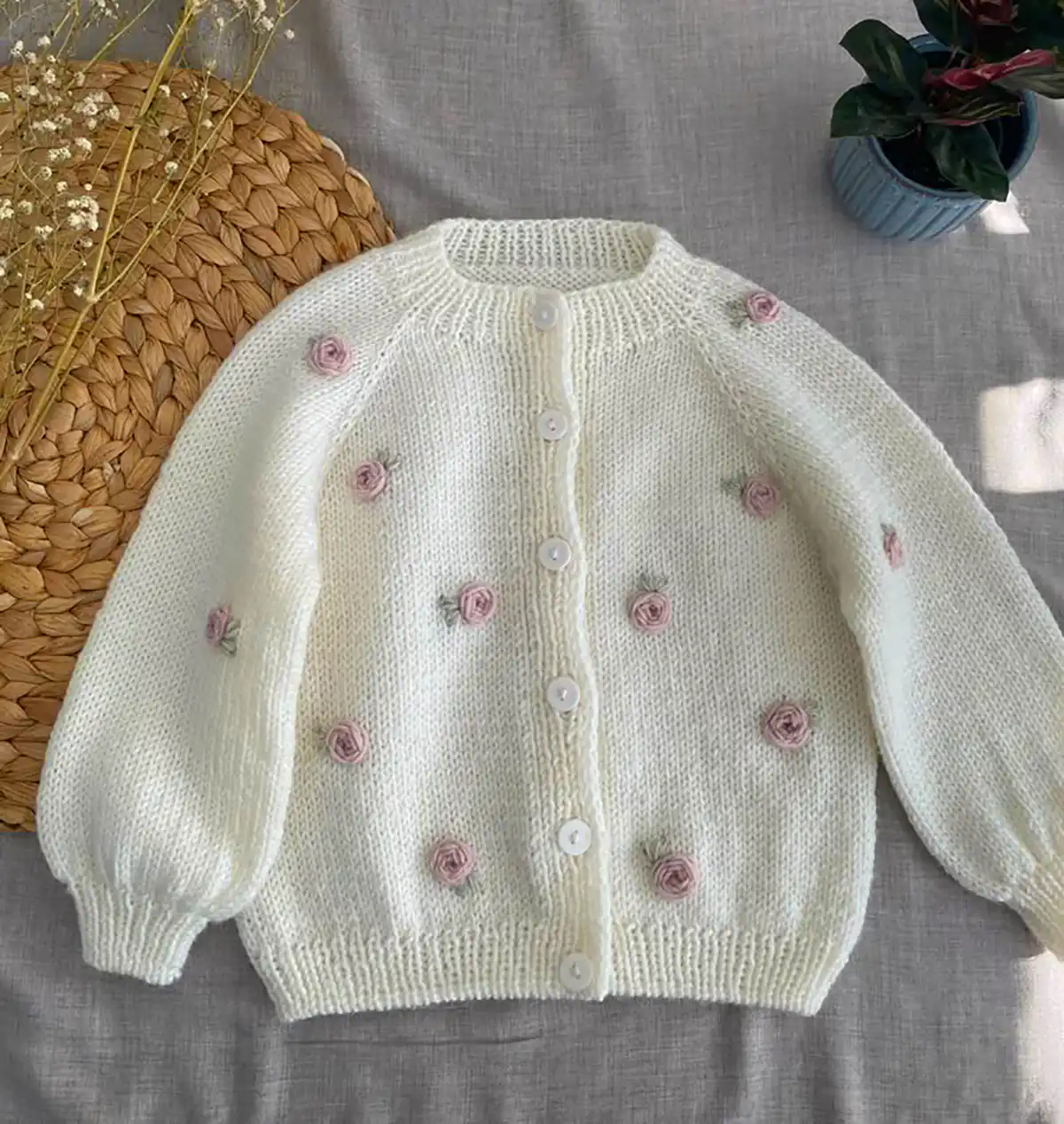 ژاکت بافت بچه گانه