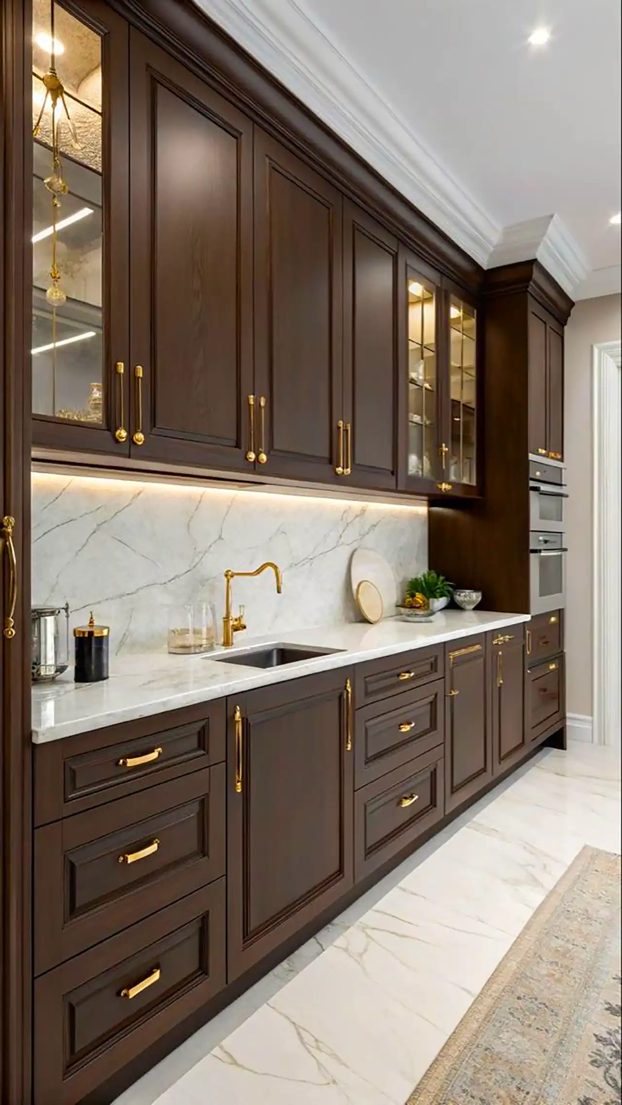 کابینت آشپزخانه شیک و لوکس