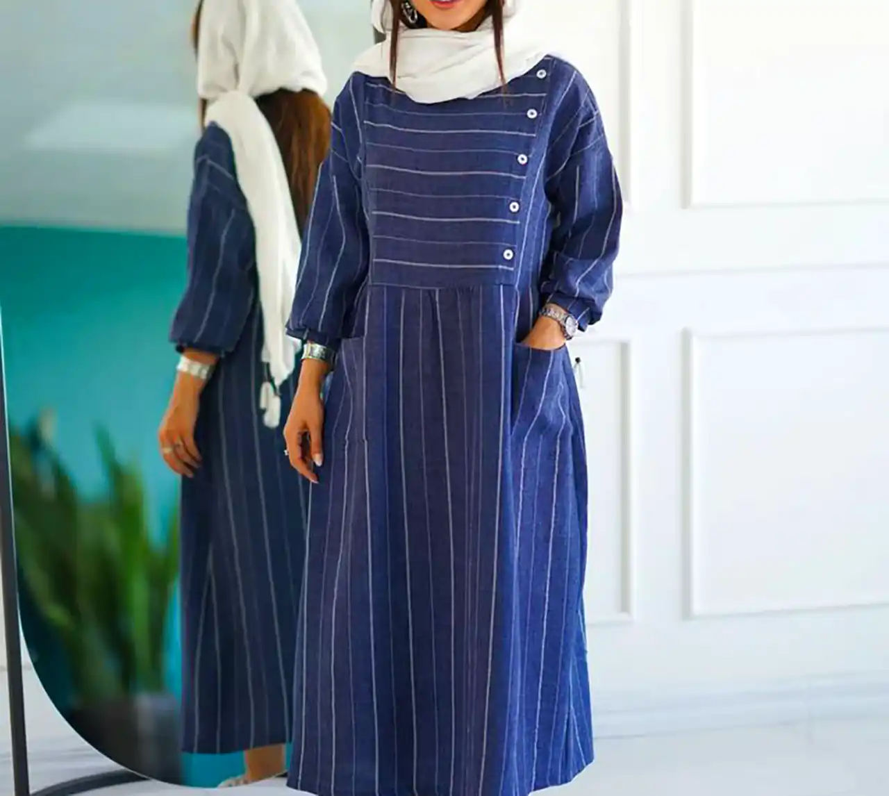 کفتان لینن شیک زنانه