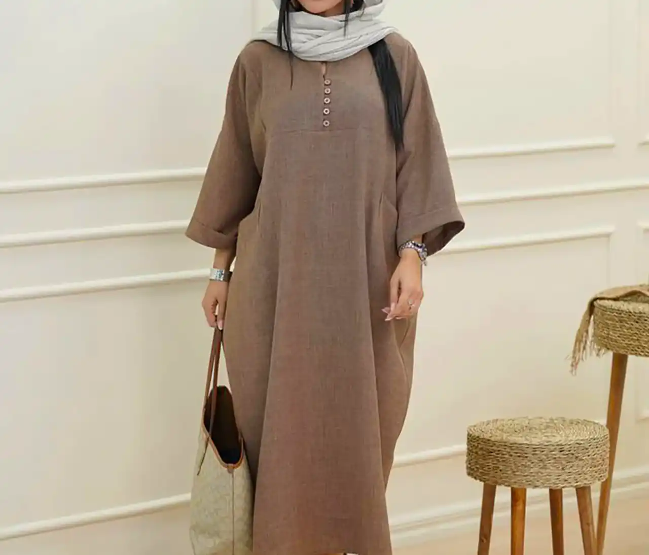 کفتان لینن شیک زنانه