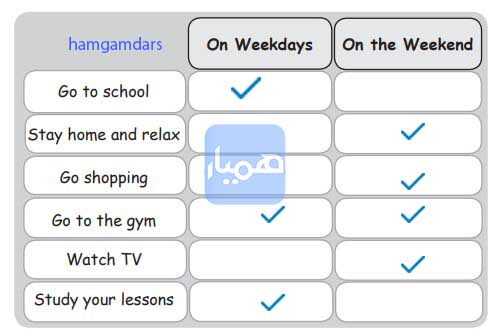 جواب صفحه 9 کتاب کار زبان هشتم