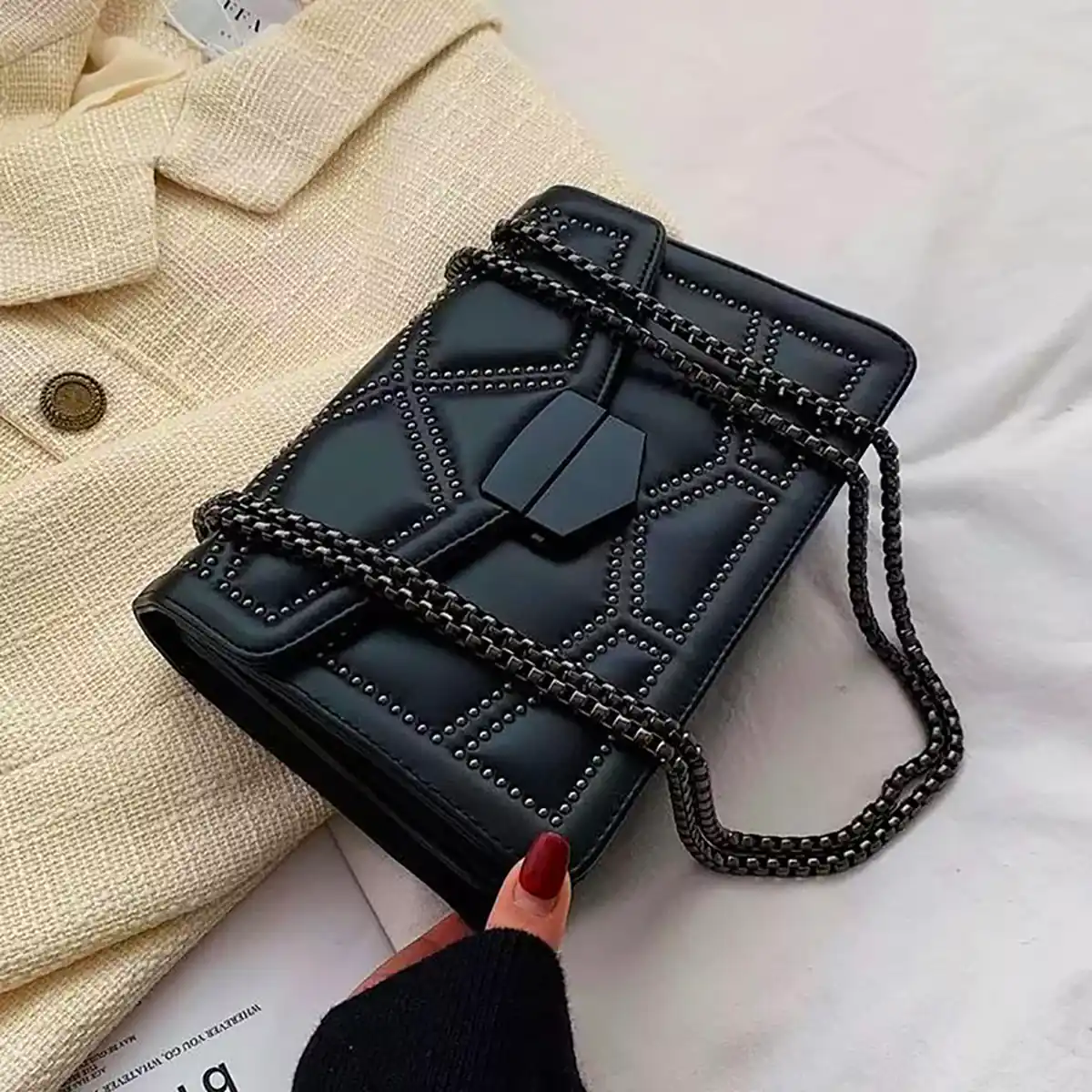 کیف دستی مشکی شیک