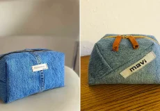 کیف لوازم آرایش پارچه ای