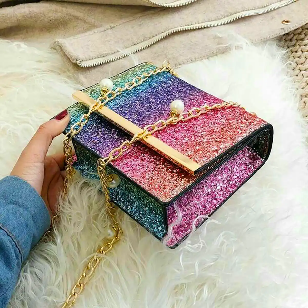 کیف دستی زنجیری ترند