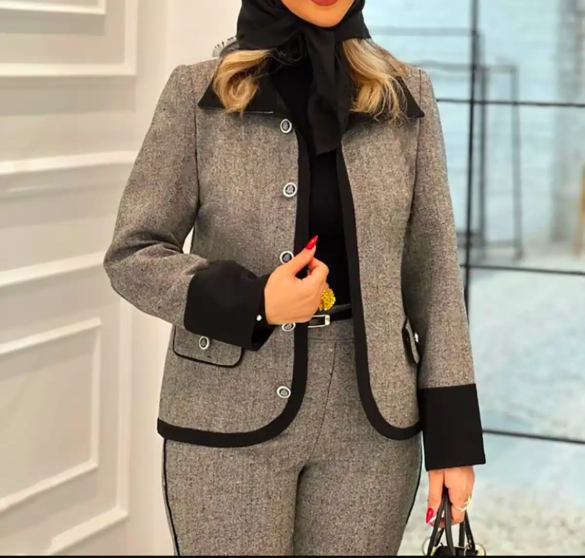 کت پاییزی خوش دوخت