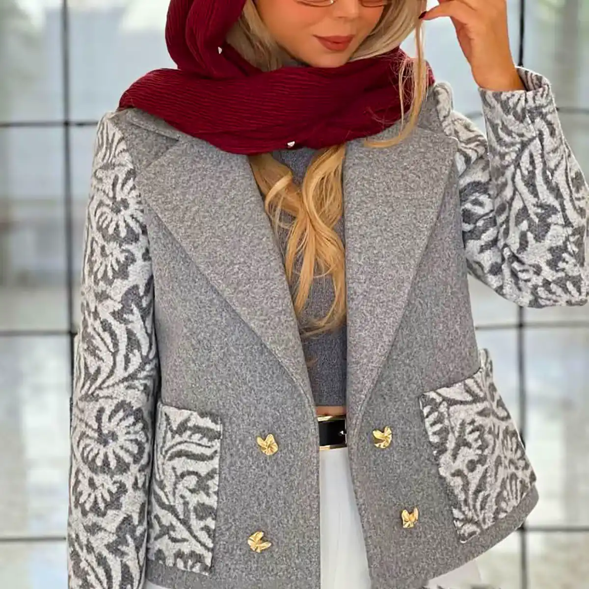 کت پاییزی خوش دوخت