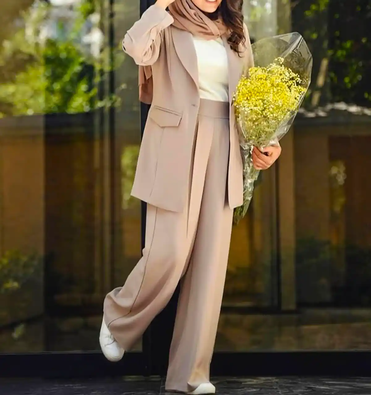 کت شلوار ساده و ترند زنانه